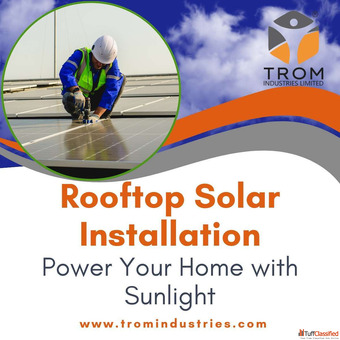 Rooftop Solar Installation - Power Your Home with Sunlight