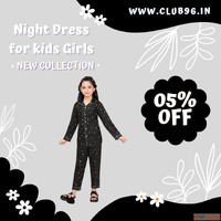 Cute Night Dress for Kids Girls - New Affordable