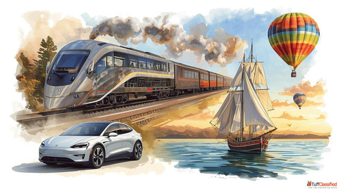 How many types of transportation are there in India