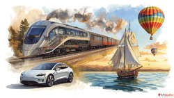 How many types of transportation are there in India