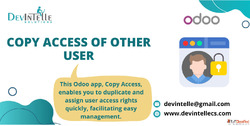 Copy Access of Other User in Odoo