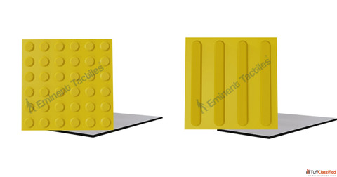 PU Tactile Tiles - Anti-Slip Weather-Resistant