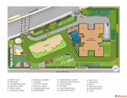 Specious 3 BHK Apartment in Siddharth Vihar Ghaziabad The Element