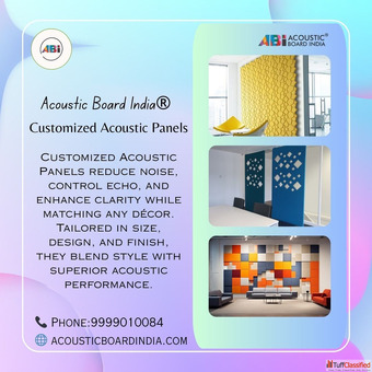 Best Customized Acoustic Panels in Delhi Acoustic Pet Panel
