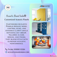 Best Customized Acoustic Panels in Delhi Acoustic Pet Panel