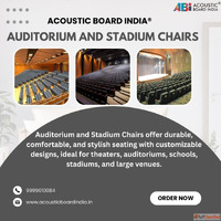 Auditorium and Stadium Chairs - Comfortable Seating for Larg...