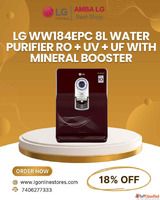 LG WW184EPC 8L Water purifier RO UV UF With Mineral Booster
