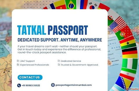 Tatkal passport agents in Mumbai