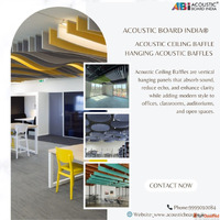 Acoustic Ceiling Baffle Hanging Acoustic Baffles ABI-Acousti...