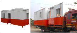 Office Container Company Rectangular MS Porta Cabin