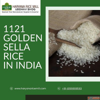1121 Golden Sella Rice in India
