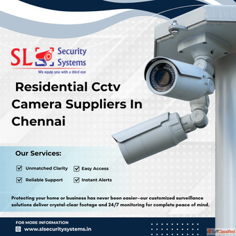 Residential Cctv Camera Suppliers In Chennai