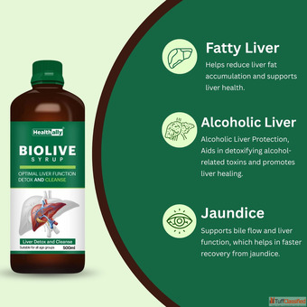 Herbal Liver Tonic - Best Ayurvedic Syrup for Fatty Liver
