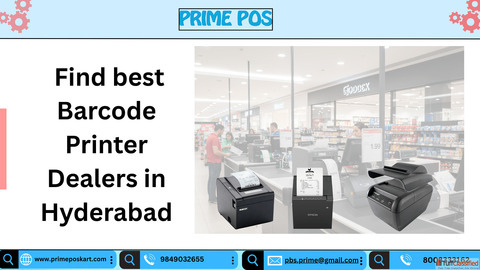 Find best Barcode Printer Dealers in Hyderabad