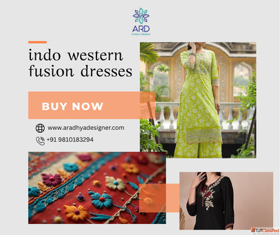 Stylish Indo Western Fusion Dresses for Women - ARD Collection