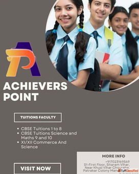 Achievers Point - Coaching Classes for commerce Science