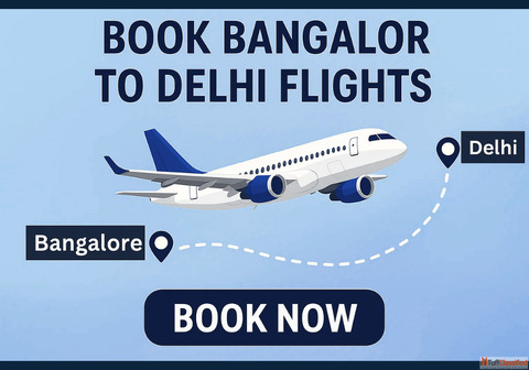 Book Bangalore to Delhi Flights with AdoTrip - Your Hassle-Free Travel Starts Here