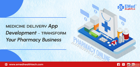 Medicine Delivery App Development - Transform Your Pharmacy Business