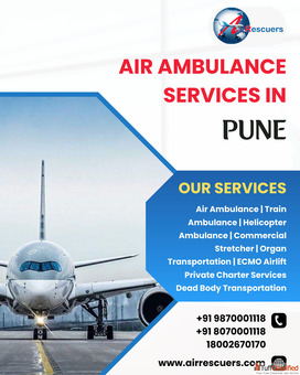 Fast and Reliable Air Ambulance Services in Pune