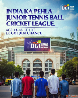 India's First Junior Tennis Ball Cricket League