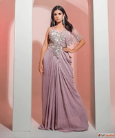 Trendy Gown Sarees - Buy Designer Fusion Styles Online at Mi...