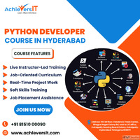 Python Full Stack Course Training in Hyderabad - AchieversIT