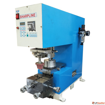 Single Colour Pad Printing Machine in Delhi - By Sharpline Engineers