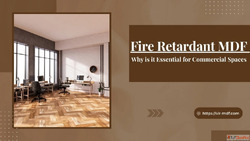 Fire-Retardant MDF Safe Durable Code-Compliant for Commercia...