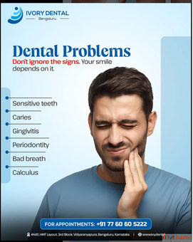 Dental Treatments for Tooth Pain Oral Problems in Bengaluru - Ivy Dental