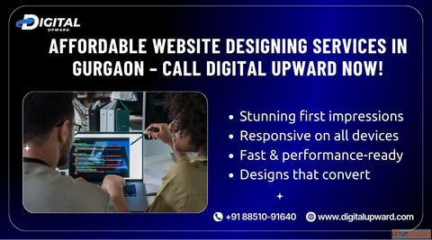 Affordable Website Designing Services in Gurgaon - Call Digital Upward Now