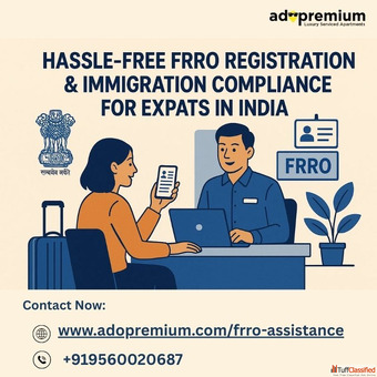 Hassle-Free FRRO Registration for Foreigners Adopremium