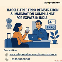 Hassle-Free FRRO Registration for Foreigners Adopremium