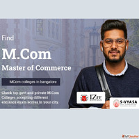 MCom colleges in Banglore