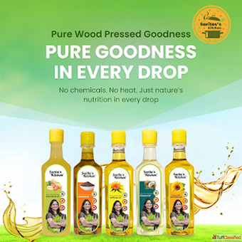Sarita's Kitchen Pure Wood Pressed Oils and Traditional Foods