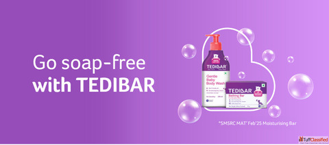 Baby Bathing Bar for Sensitive Skin - Tedibar