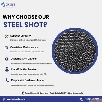Buy Steel Shot for Surface Cleaning and Preparation Orient Industries