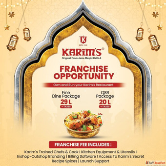 Steps to Start a Karim's Franchise Business