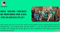 Best Online Cricket ID Provider for Safe and Seamless Play