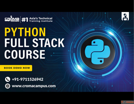 Join Python Full Stack Developer Croma Campus
