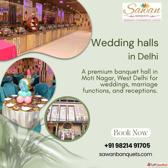 Wedding Hall in Delhi with catering