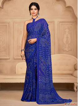 Bandhani Sarees - Traditional Tie-Dye Styles Online at Mirraw