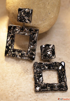 Black Earrings for Women - Chic Elegant Timeless