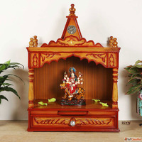 Elegant Wooden Mandirs for Prayer Spaces