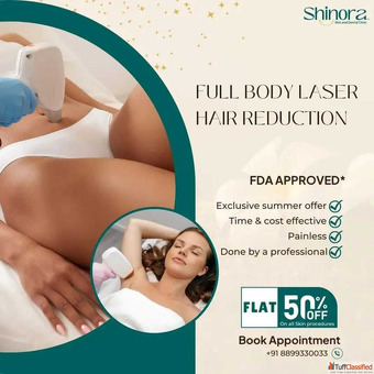 Book Laser Hair Removal in Ahmedabad at Shinora Clinic