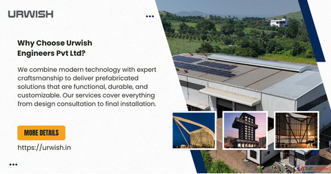 Prefabricated PEB Structures Urwish Engineers Maharashtra