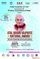 8th Edition of Atal Bihari Vajpayee National Awards to be He...