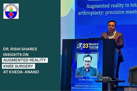 Dr. Rishi Offers Advanced Knee Replacement in Kheda-Anand
