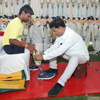 Prashant Agarwal President Narayan Seva Sansthan