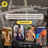 Rollercoaster Challenge Game For Corporate