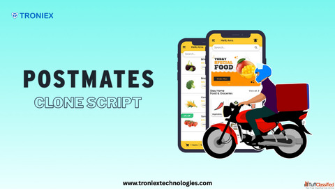 Postmates Clone Script Ready-Made Solution for Delivery Startups